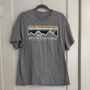 Gray Bryce Canyon Graphic T-Shirt